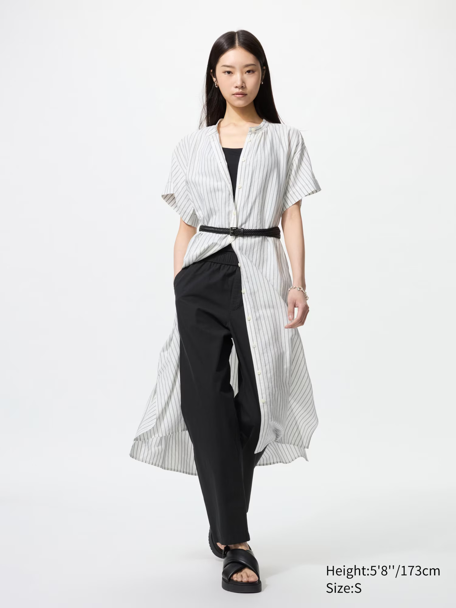 Cotton Relaxed Ankle Trousers (Longer) | UNIQLO (UK)