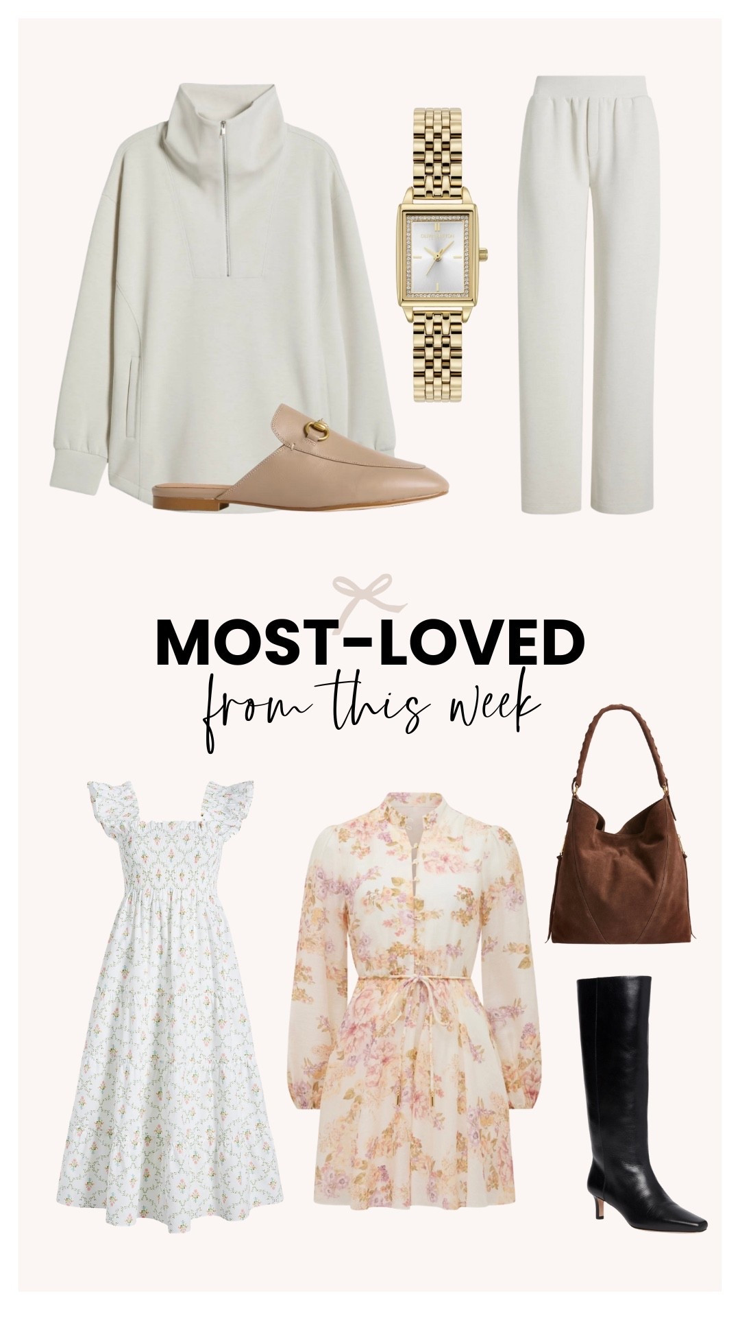 Most-loved of the week: cozy sweaters, chic boots, and a romantic date night outfit that’s perfect for the season. These bestselling pieces pair perfect for work, weekends, or evenings out. From gold accessories to feminine floral dresses, these finds make building an  everyday wardrobe so easy.

#LTKStyleTip #LTKFindsUnder100 #LTKSeasonal