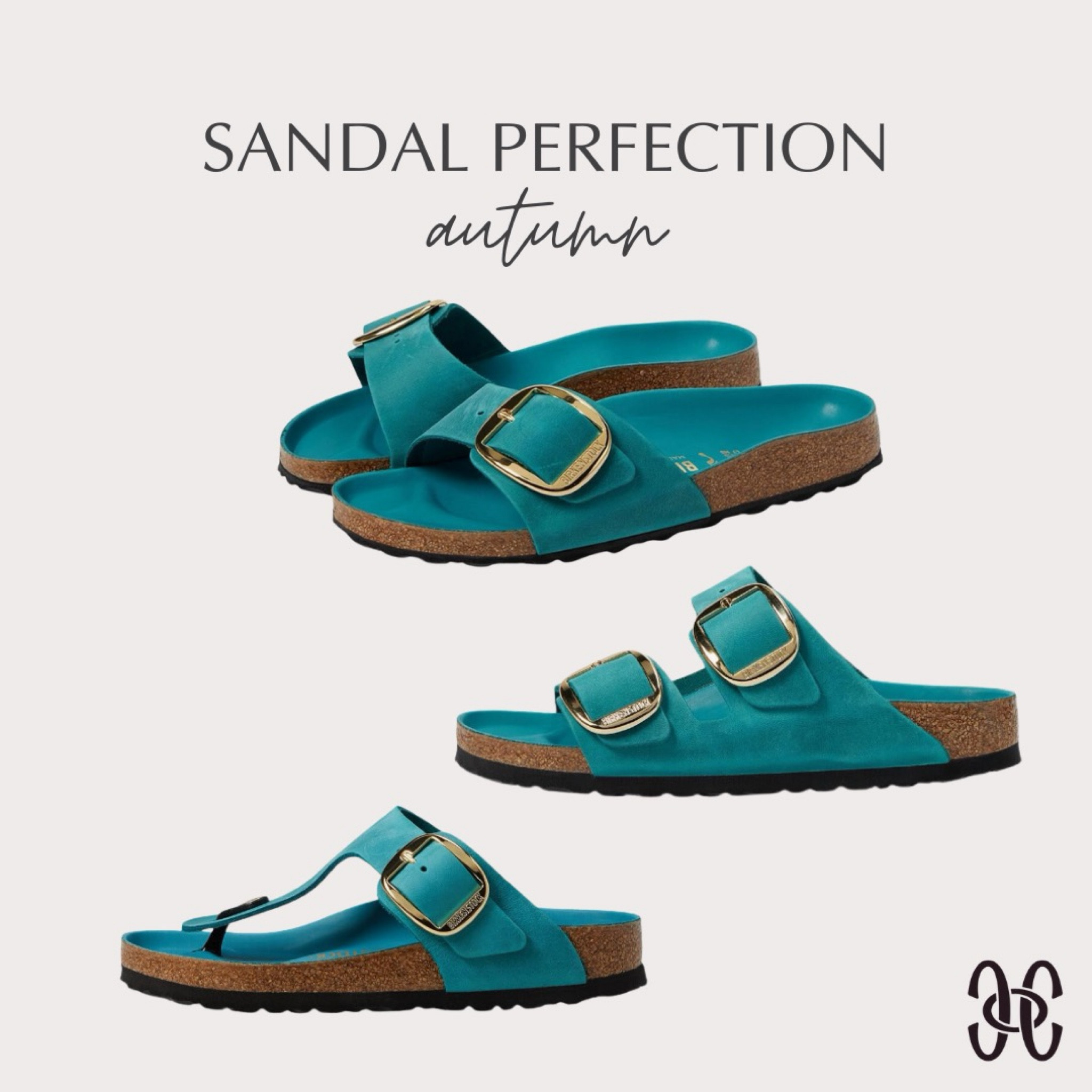 Aren’t these kingfisher Birkenstocks sandals STUNNING. Perfect for Hoc Autumn. #hocautumn 