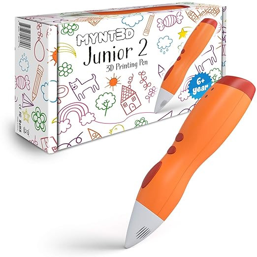 MYNT3D Junior2 3D Pen for Kids [2020 Model] Child Safe Low Temperature Printing Pen (NOT Compatib... | Amazon (US)
