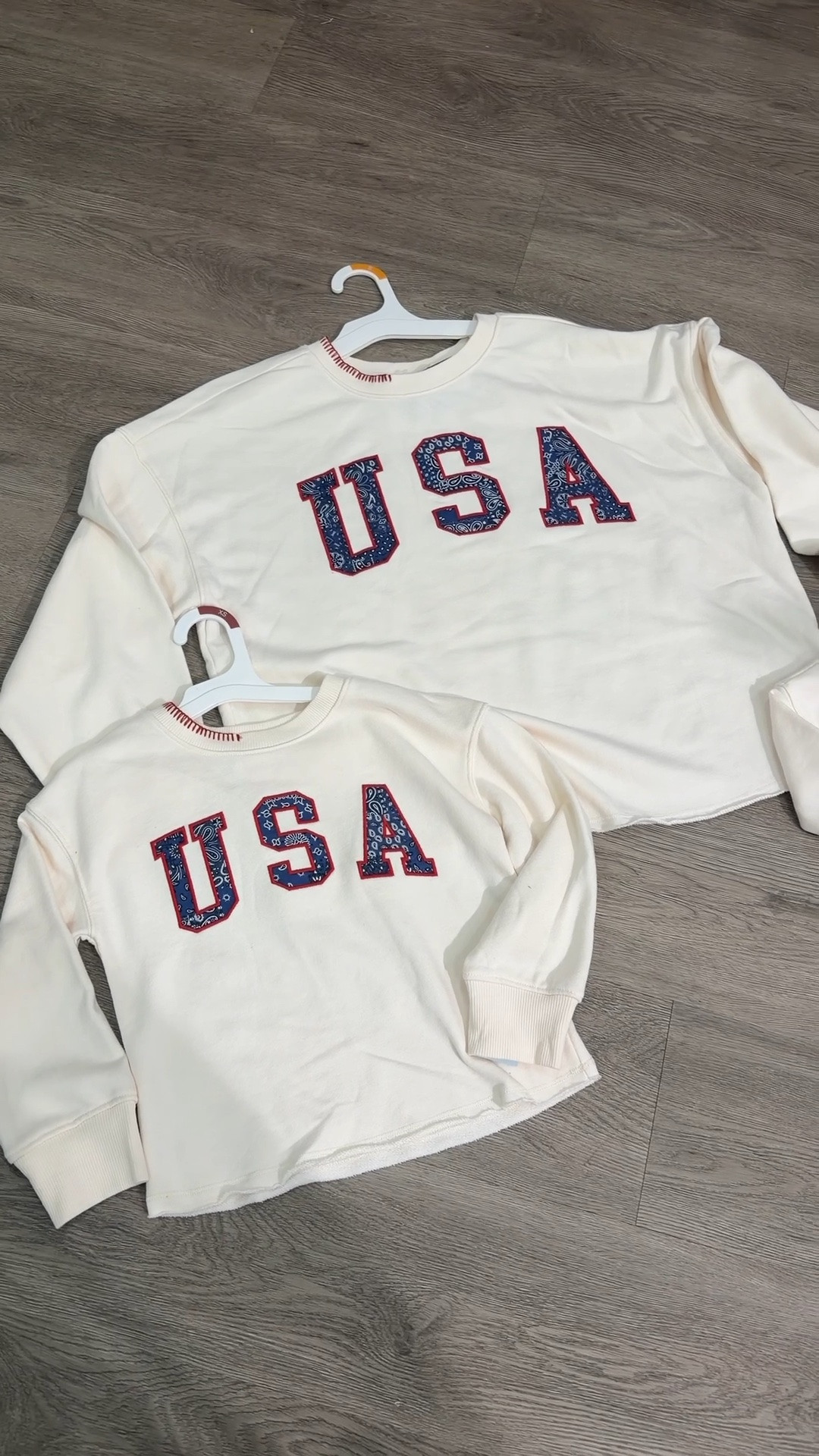 Mommy and me USA sweatshirts at @Target  - comes in infant, kids and adult sizes!

#LTKSeasonal #LTKmomlife #LTKKids
