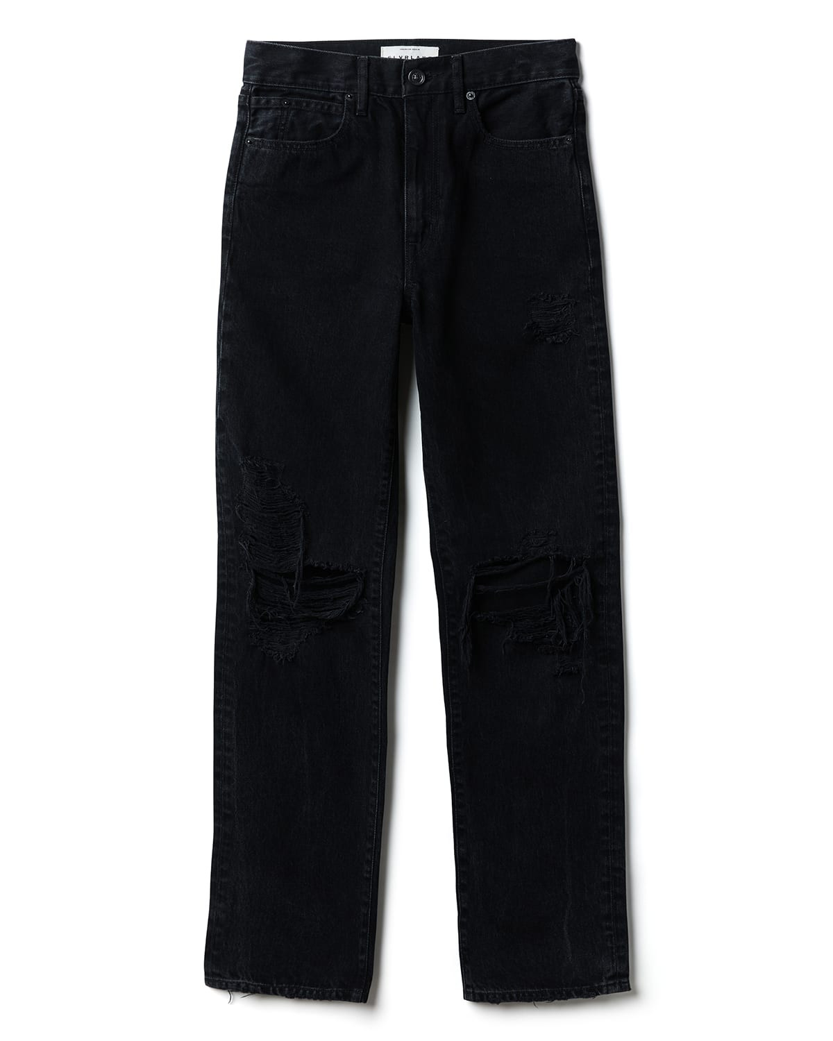 London High-Rise Straight Jeans | Neiman Marcus