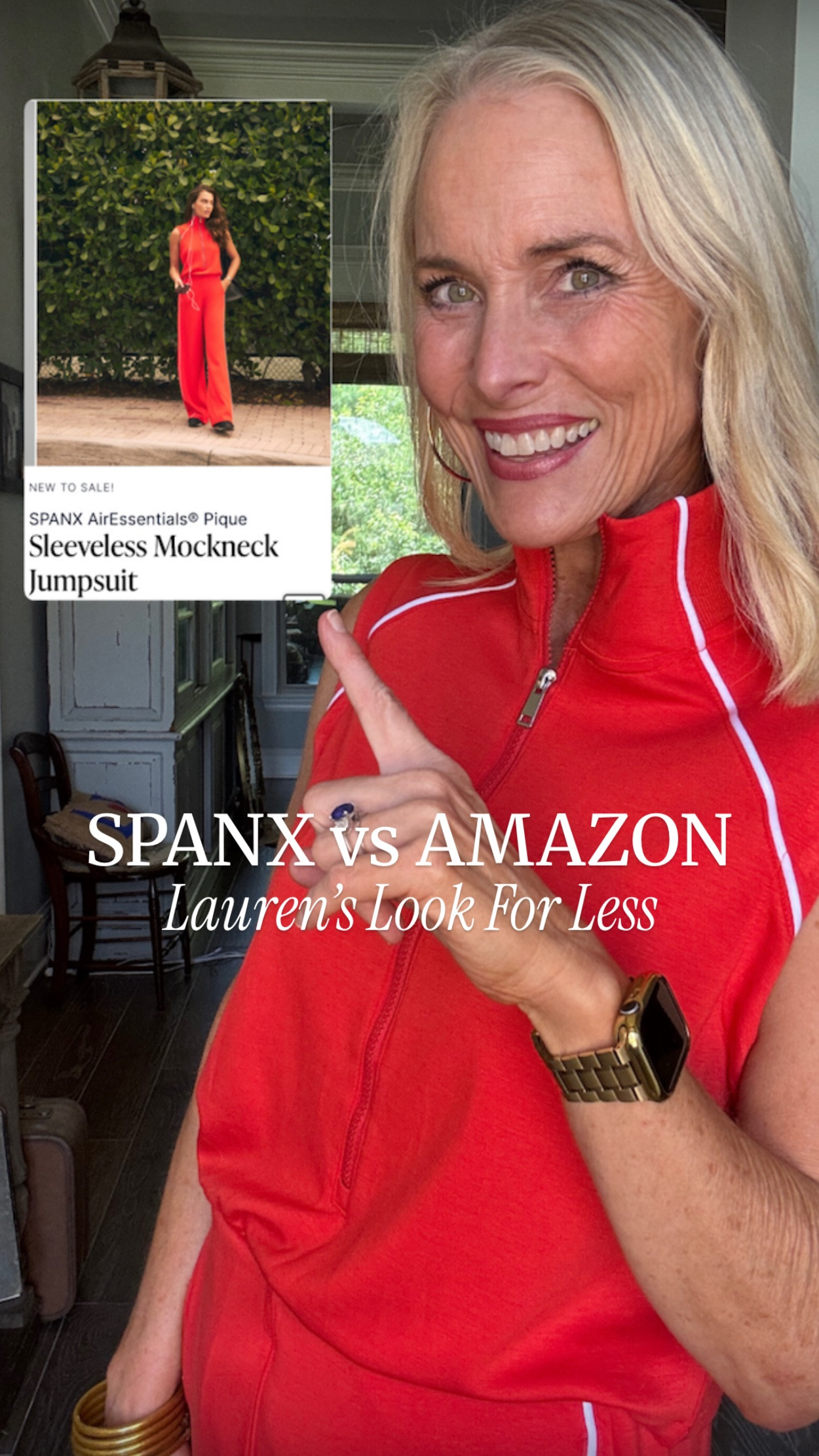 Wearing my true size medium in this jumpsuit from both brands, but the Amazon does run big. I suggest sizing one down in the look for less. 



#LTKSaleAlert #LTKOver40 #LTKFindsUnder100
