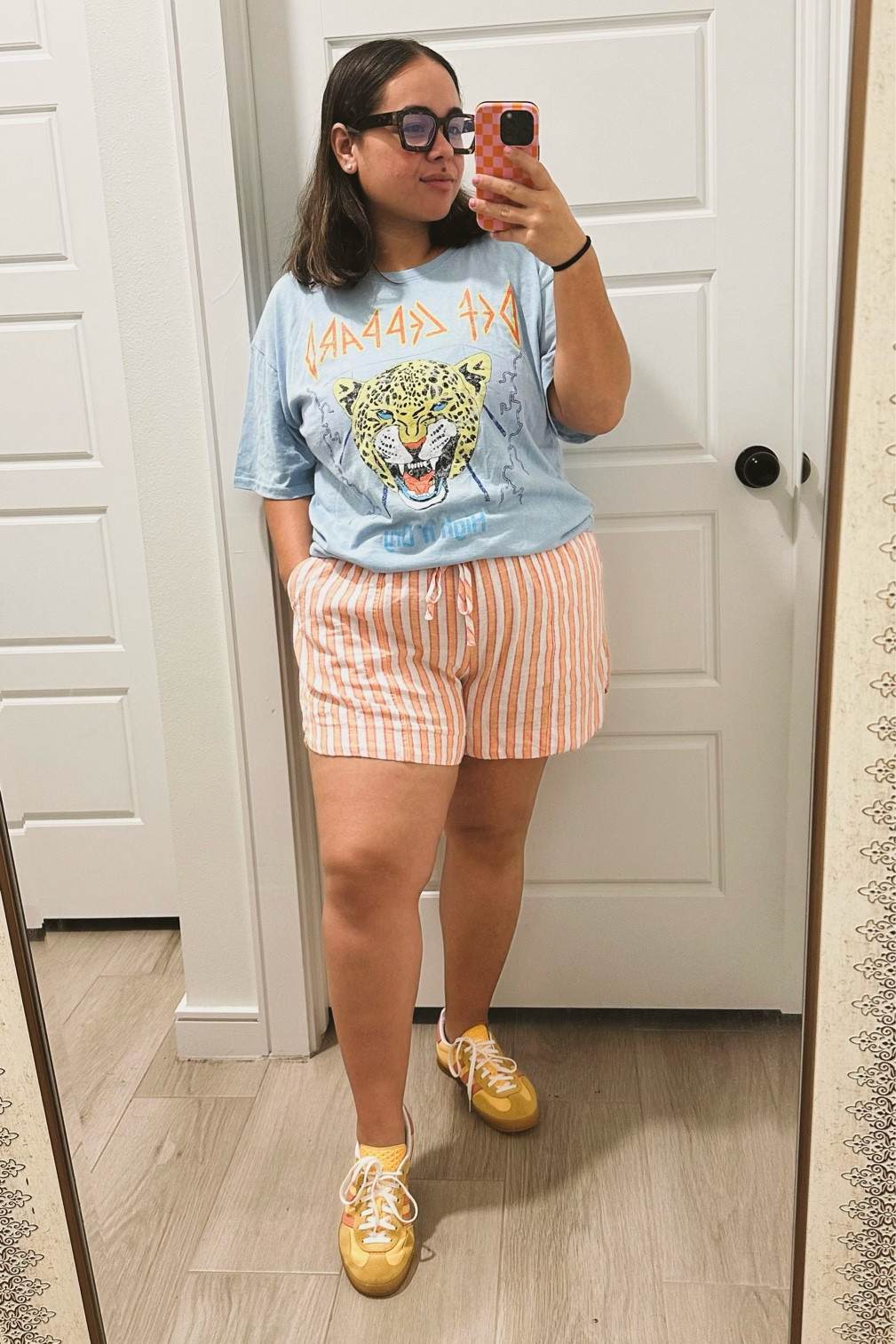 On the trend of matching sets, how about this set matches with a graphic tee for the summer? Loving the fun colors for this summer trend.

Summer Clothing, Matching Set, Linen Set, Graphic Tee, Blue Light Glasses, Target, Amazon, Adidas

#LTKmidsize #LTKU #LTKstyletip