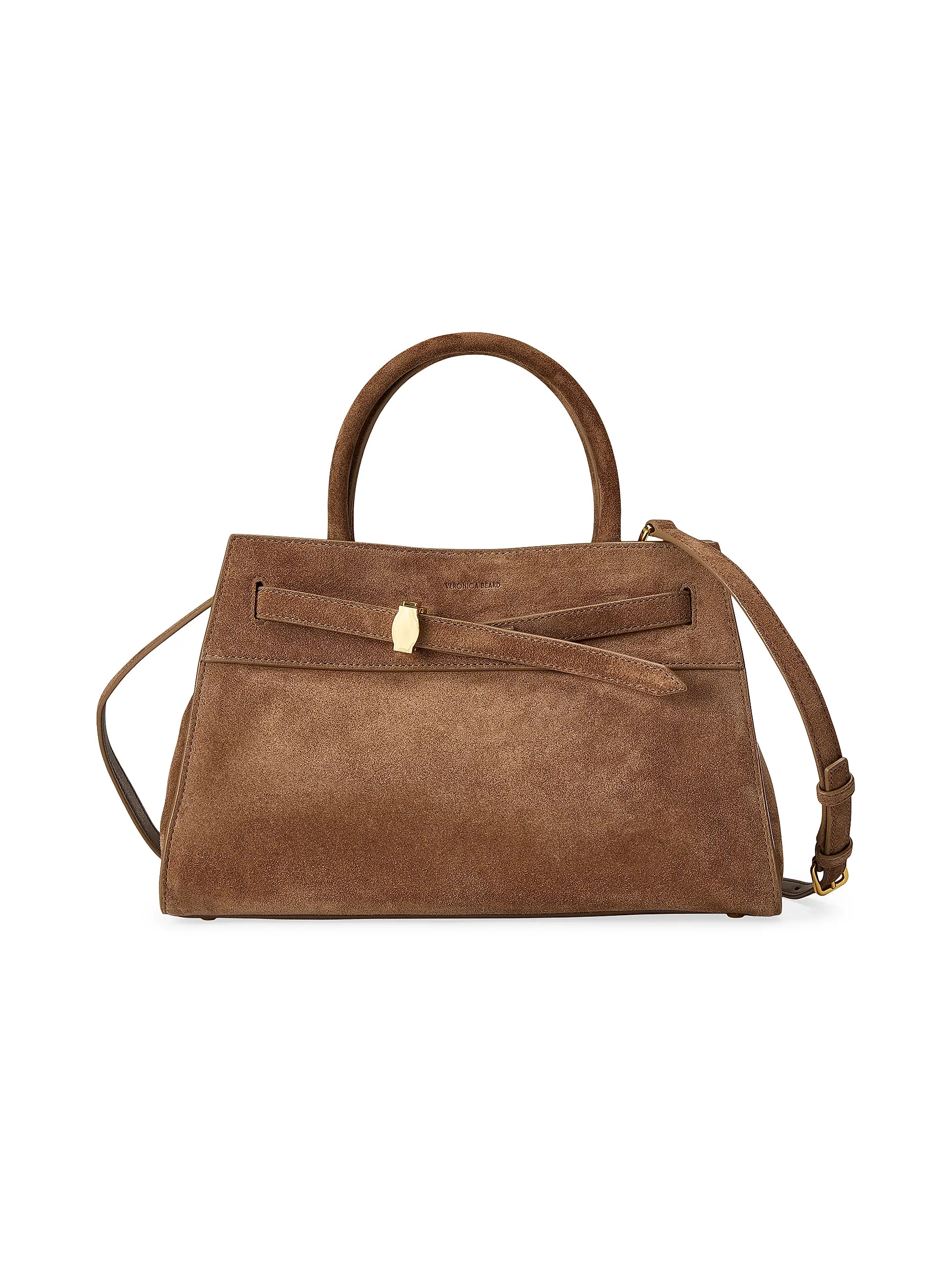 Small Veronica Beard Suede Top Handle Dash Bag | Saks Fifth Avenue