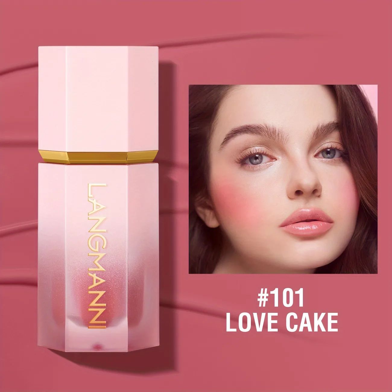Soft Pink Gel-Cream Blush: Smudge-Proof, Long-Lasting Liquid Blush for a Natural, Dewy Glow! | Temu Affiliate Program