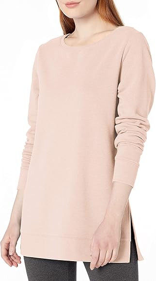 Amazon Essentials Women's Open-Neck French Terry Fleece Tunic | Amazon (UK)