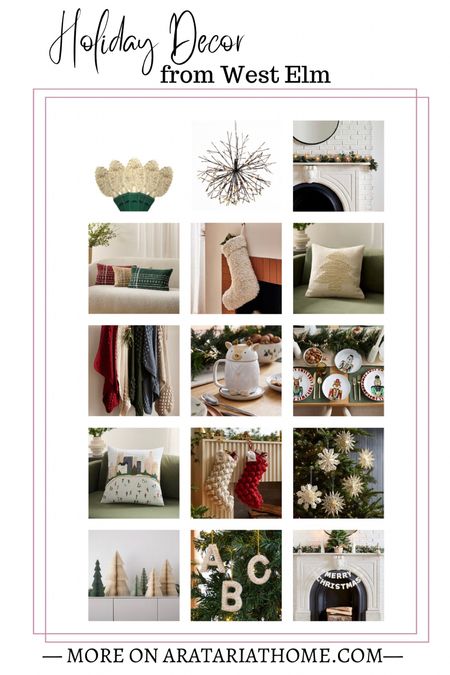 Holiday decor from west elm

Holiday
Decor
Christmas decor



#LTKSeasonal #LTKHoliday #LTKhome