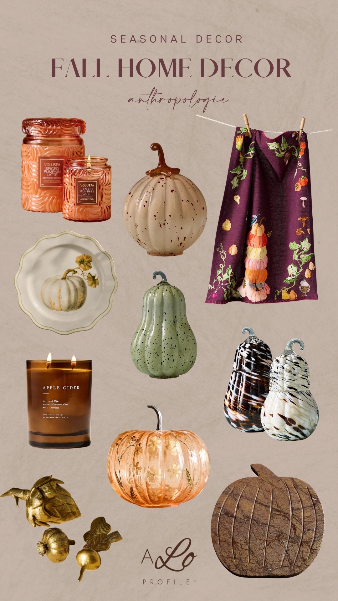 Anthro fall decor new arrivals I'm loving!