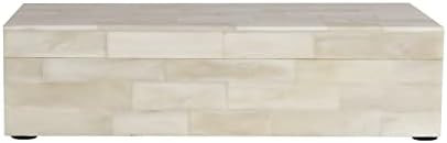 Handicrafts Home Jewelry Gift Boxes - Decorative Organizer and Storage Box for Décor White Bone ... | Amazon (US)