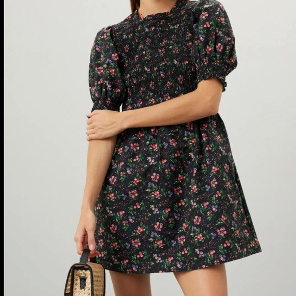 Hill House Vivi Nap Dress in Multi Berry Taffeta | Poshmark