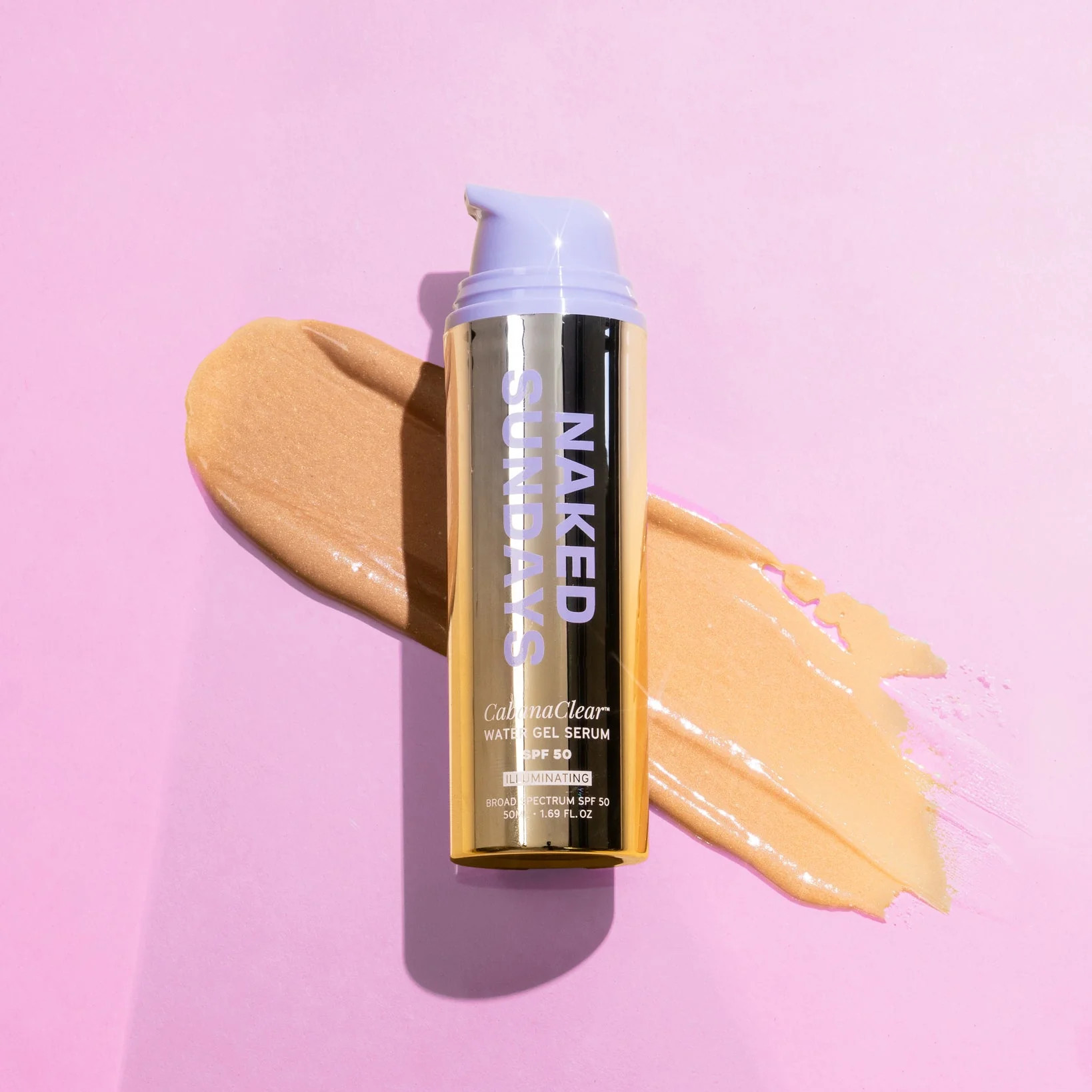 CabanaClear™ Water Gel Serum SPF50 in Illuminating | Naked Sundays (US)