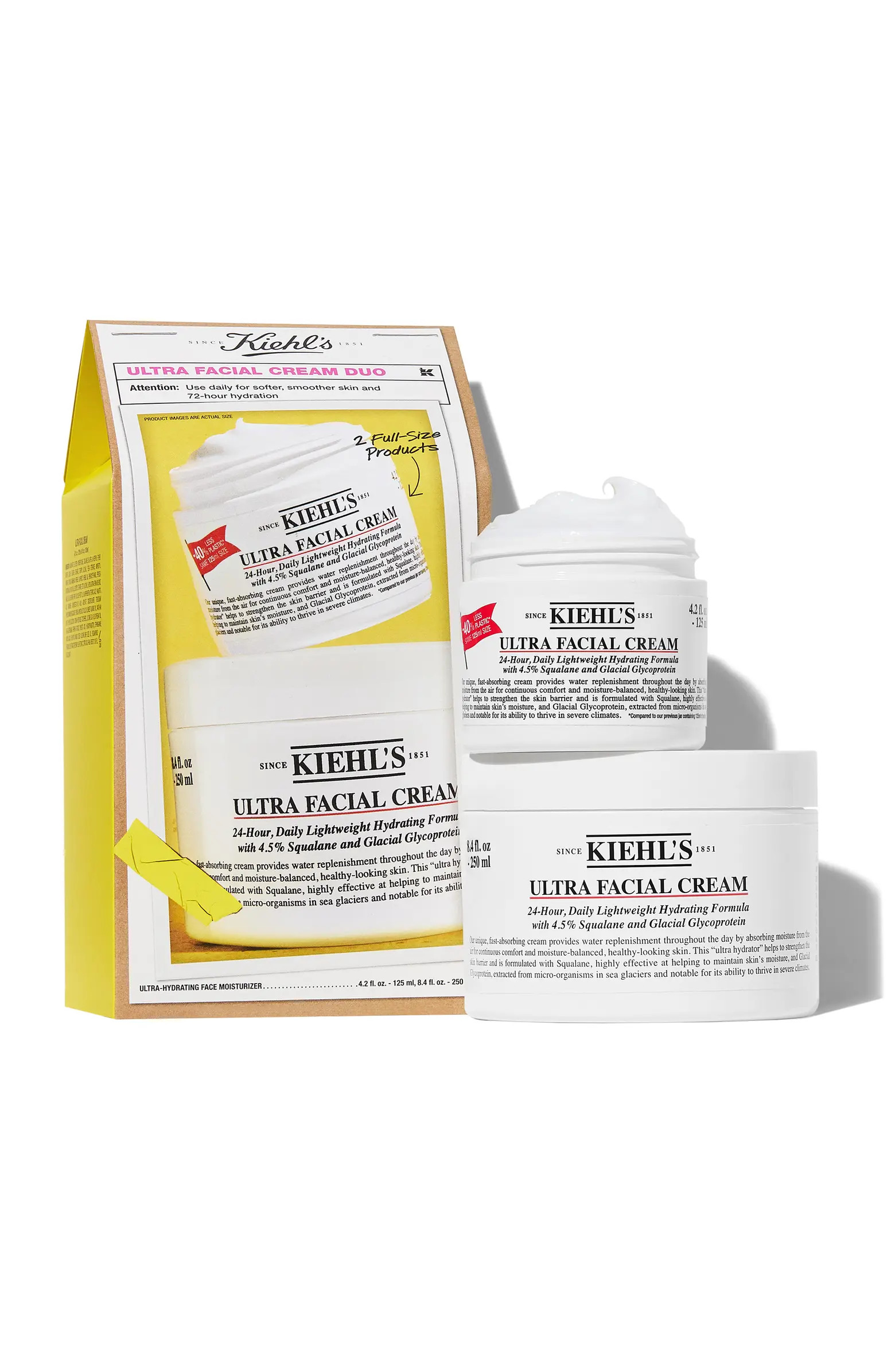 Kiehl's Since 1851 Ultra Facial Cream Home & Away Duo $180 Value | Nordstrom | Nordstrom