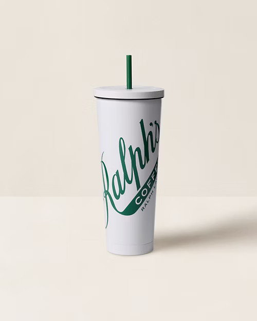 Ralph’s Coffee Iced Beverage Cup & Straw | Ralph Lauren (UK)