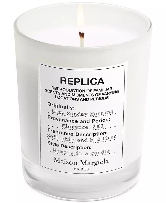 REPLICA Lazy Sunday Morning Scented Candle, 5.82 oz. | Macy's