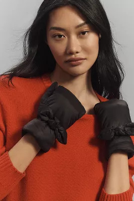 By Anthropologie Techy Bow Mittens | Anthropologie (US)