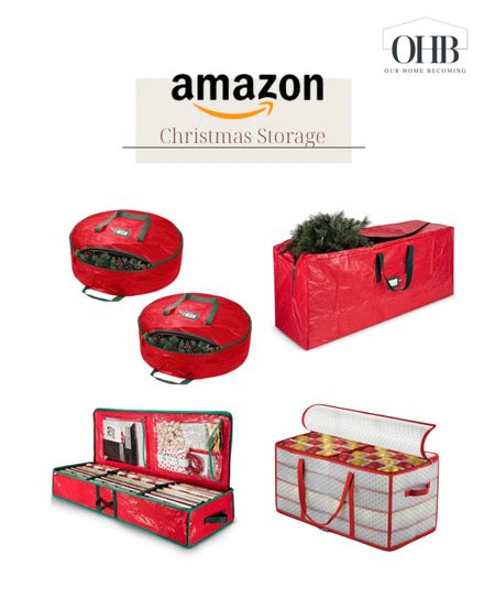 Amazon Christmas storage 

#LTKSeasonal #LTKhome #LTKHoliday