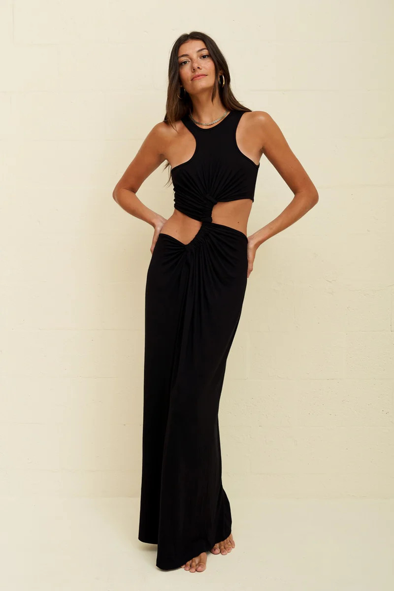 Cutout Twist Dress | Pitusa
