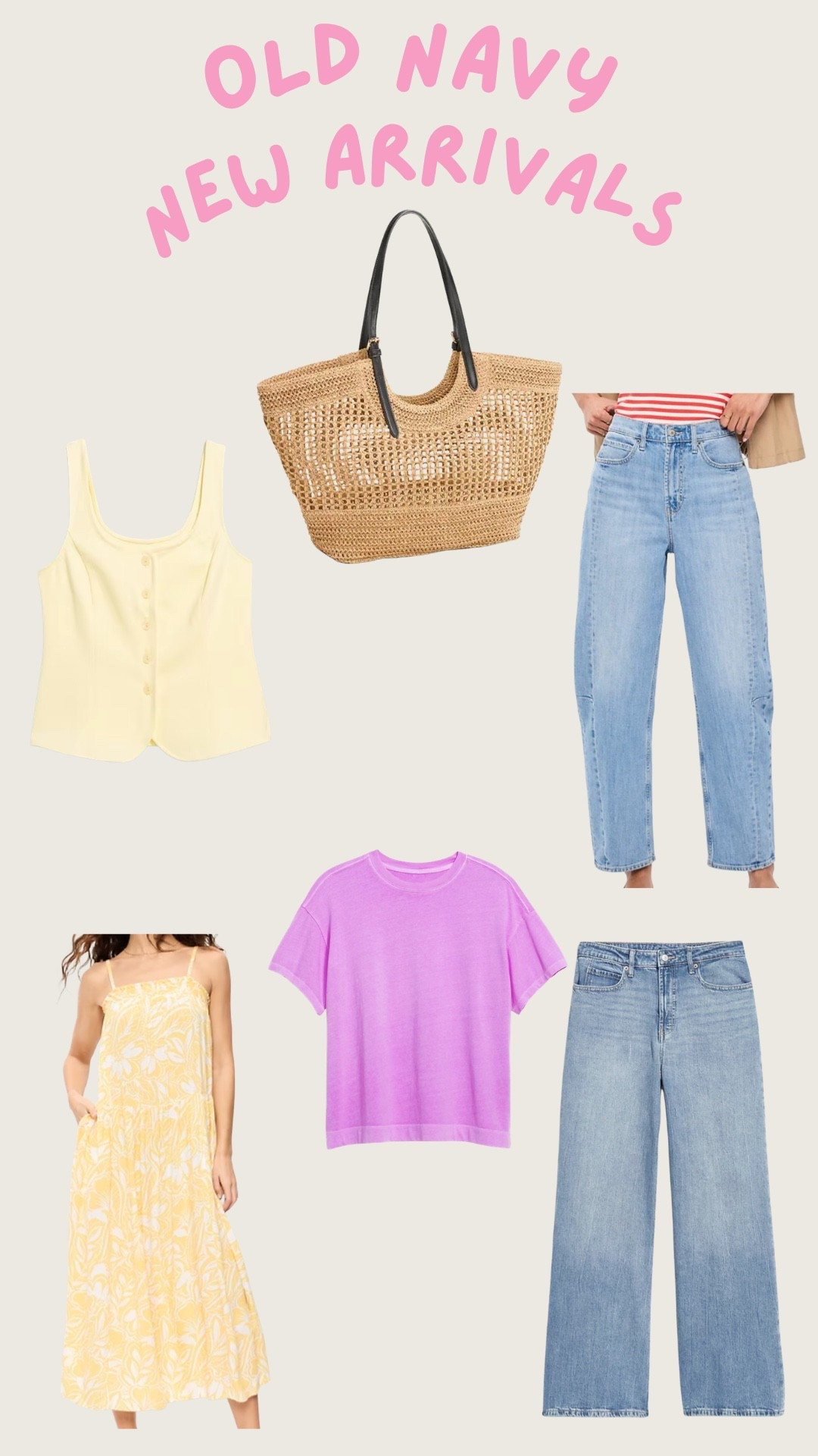 Old navy new arrivals for spring! So affordable and cute! 

#LTKSeasonal