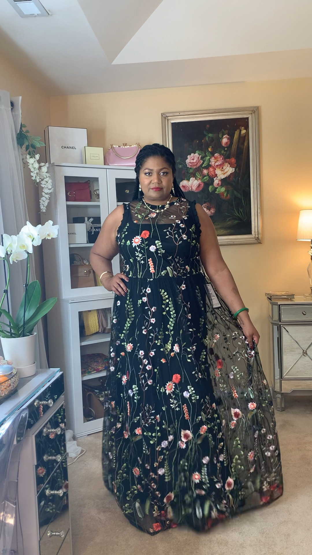 Plus Size Ruffle Trim Embroidered Maxi dress from Macys. No one says you have to dress your age! I found this dress among the City Studios Trendy Plus size section for teens! 😉I am wearing a size 16w 
This dress makes me feel so pretty and feminine. The detail is amazing. Real embroidery and a total of 4 layers to the skirt area. Lining plus tulle layers. 

#LTKFind #LTKcurves #LTKstyletip