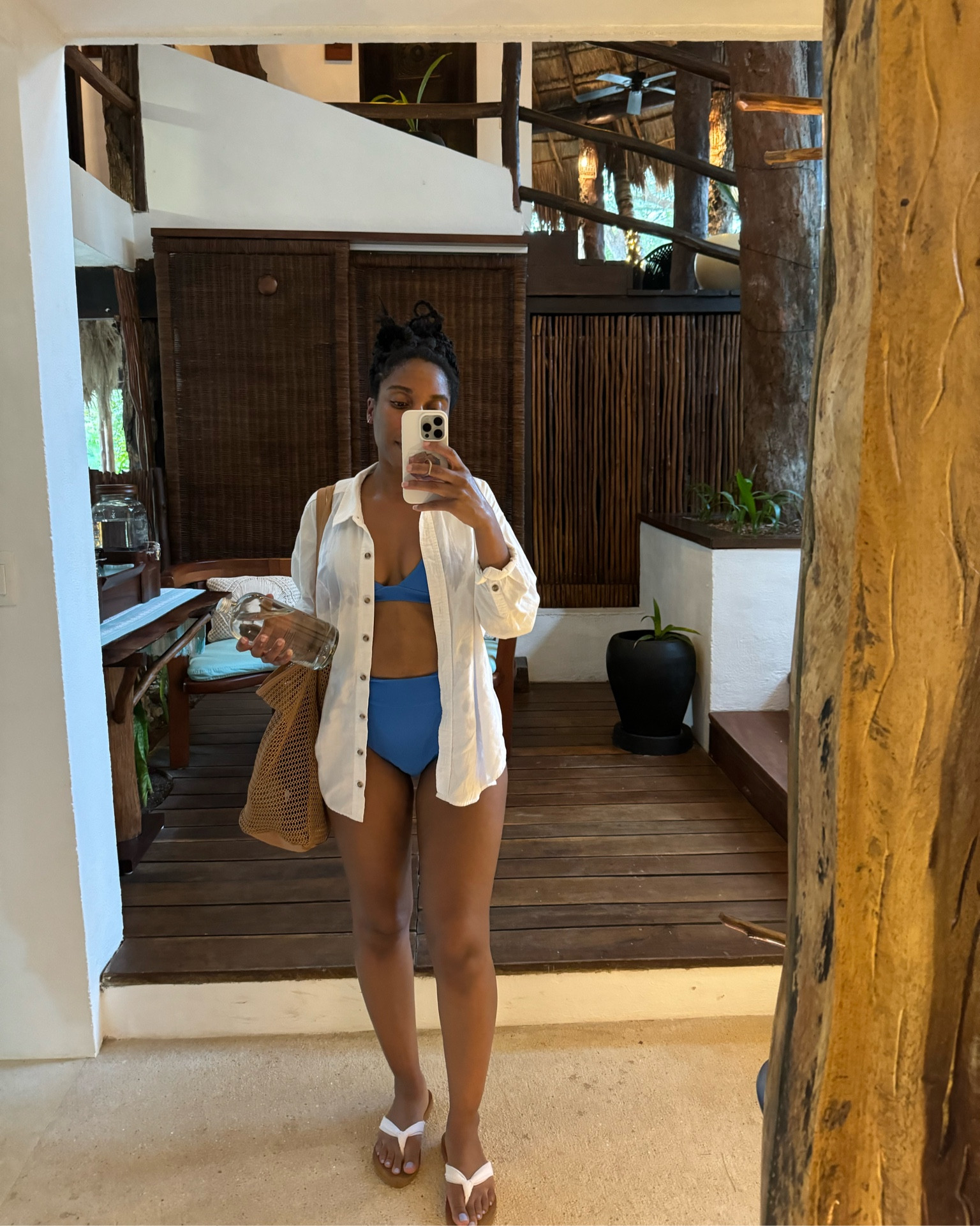 Period proof swimwear and oversized shirt as a swimsuit coverup for my vacation in Tulum

#LTKstyletip #LTKswim #LTKfindsunder100