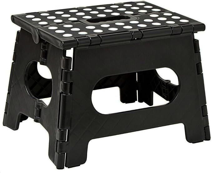 Folding Step Stool - The Lightweight Step Stool is Sturdy Enough to Support Adults and Safe Enoug... | Amazon (US)