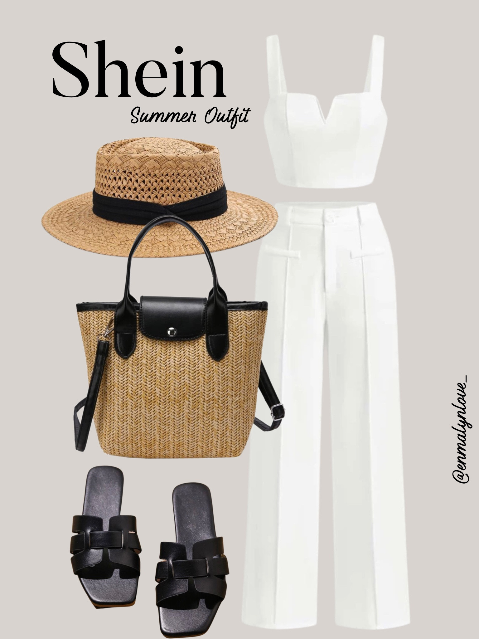 Affordable Summer outfit from Shein. Vacation outfit, vacation style, summer style, two pieces set 

#LTKSeasonal #LTKstyletip #LTKunder50