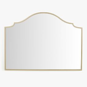 Gold Double-Wide Arch Mirror (44"x33") | Pottery Barn Teen
