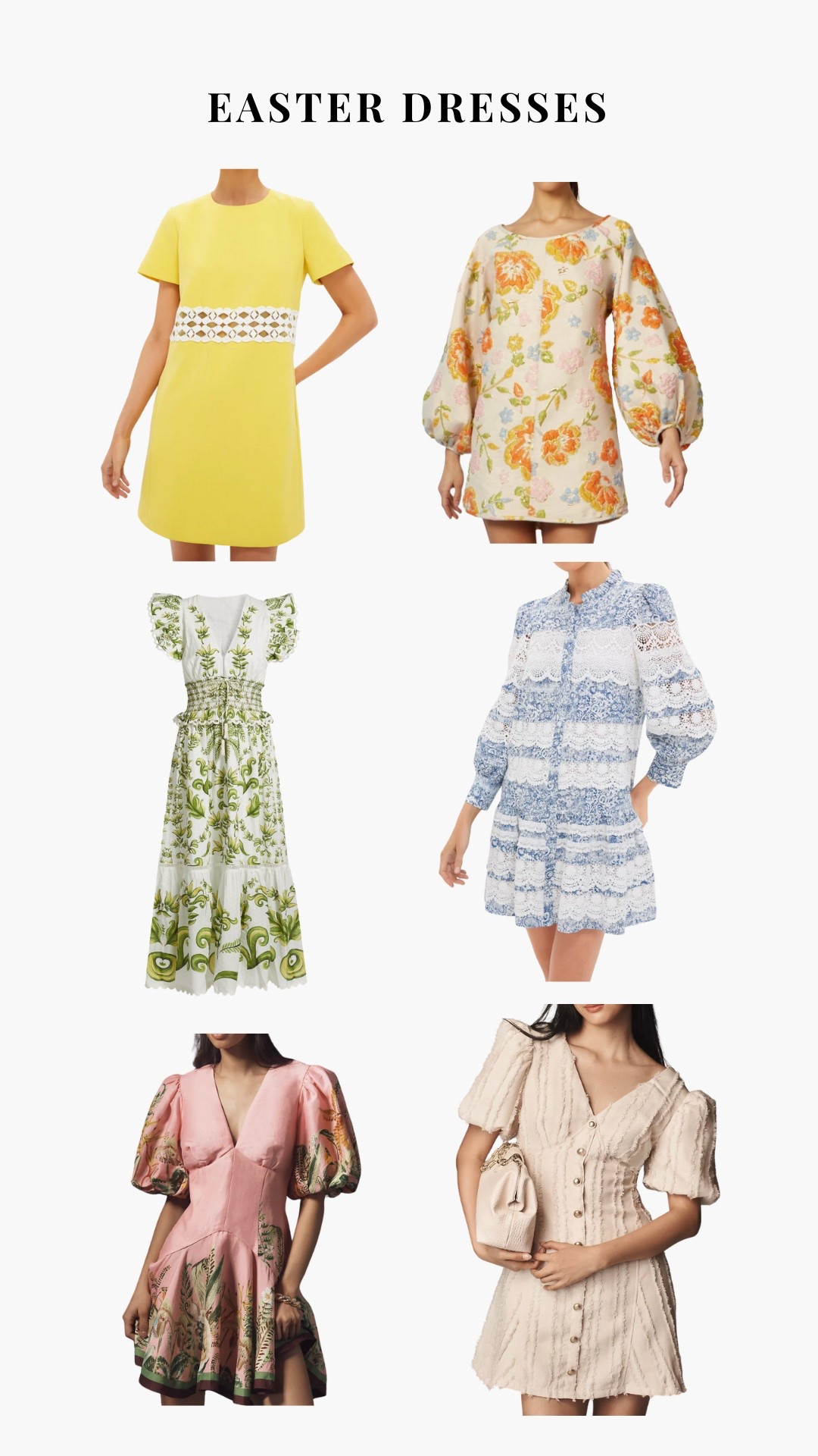 Easter dresses 

#LTKSeasonal #LTKStyleTip
