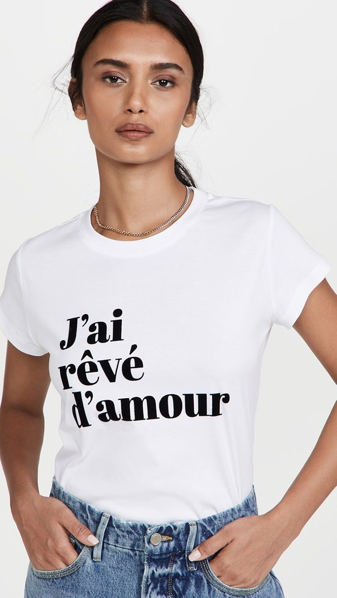 Zadig & Voltaire J'ai Reve D'Amour T-Shirt | SHOPBOP | Shopbop