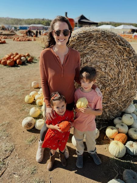 Beautiful day with my little pumpkins 🤍🧡

Fall outfits 
Family pictures photos 
Fall cool weather 

#austintexas #austinadventures #naturephotography #wanderlust #texas #travelgram #october #pumpkinpatch

#LTKfindsunder50 #LTKsalealert #LTKHalloween