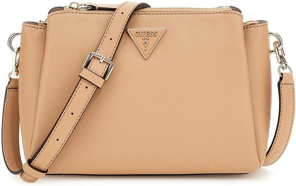 GUESS Womens Noelle Triple Compartment CrossbodyCrossbody, Triple Compartment Crossbody | Amazon (CA)