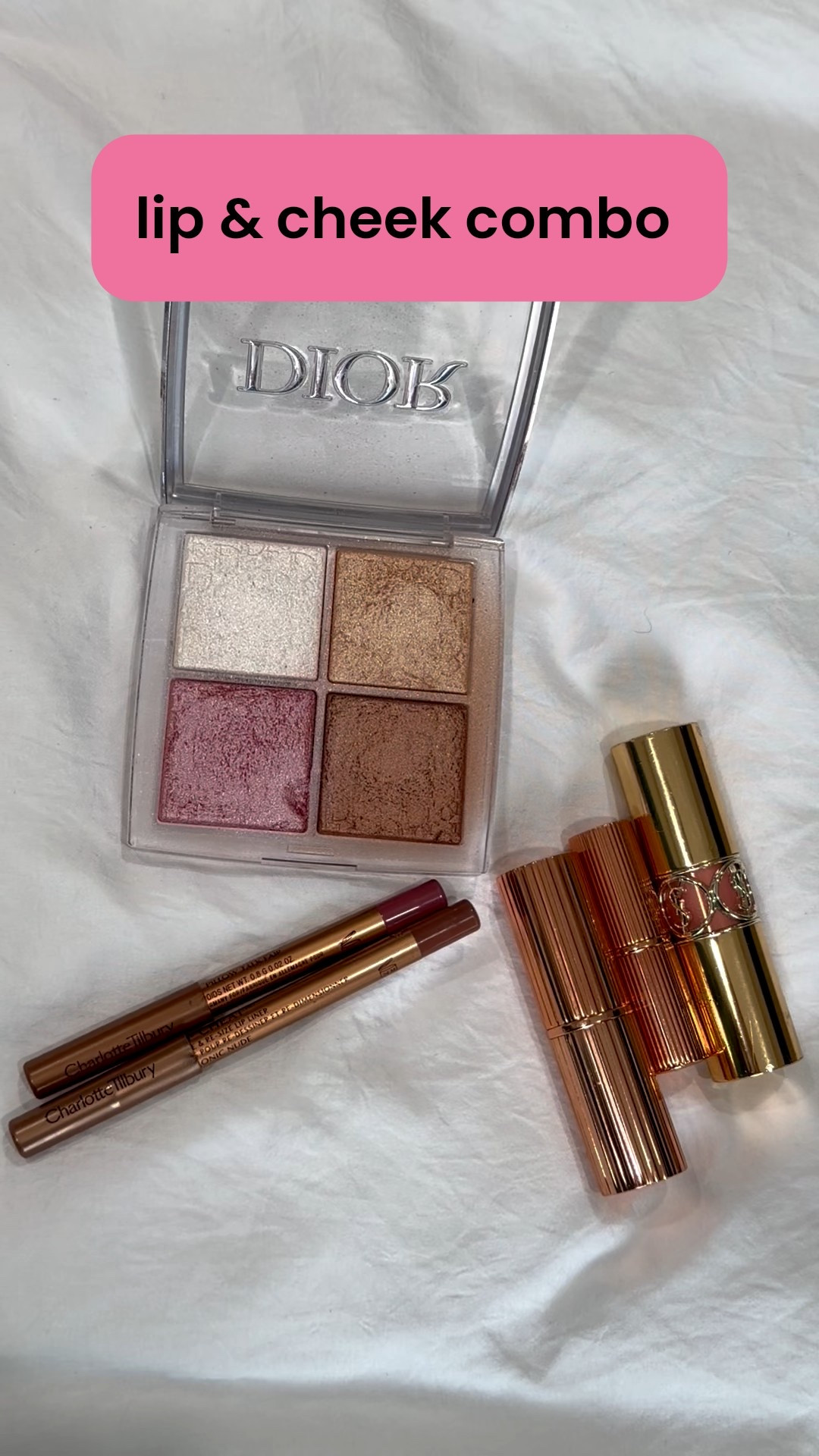 lip and cheek combo that you need💋💄


dior face glow, makeup routine, lip combo, highlighter, pillow talk, pillow talk lipstick, YSL beauty, charlotte tilbury 

#LTKBeauty #LTKgrwm