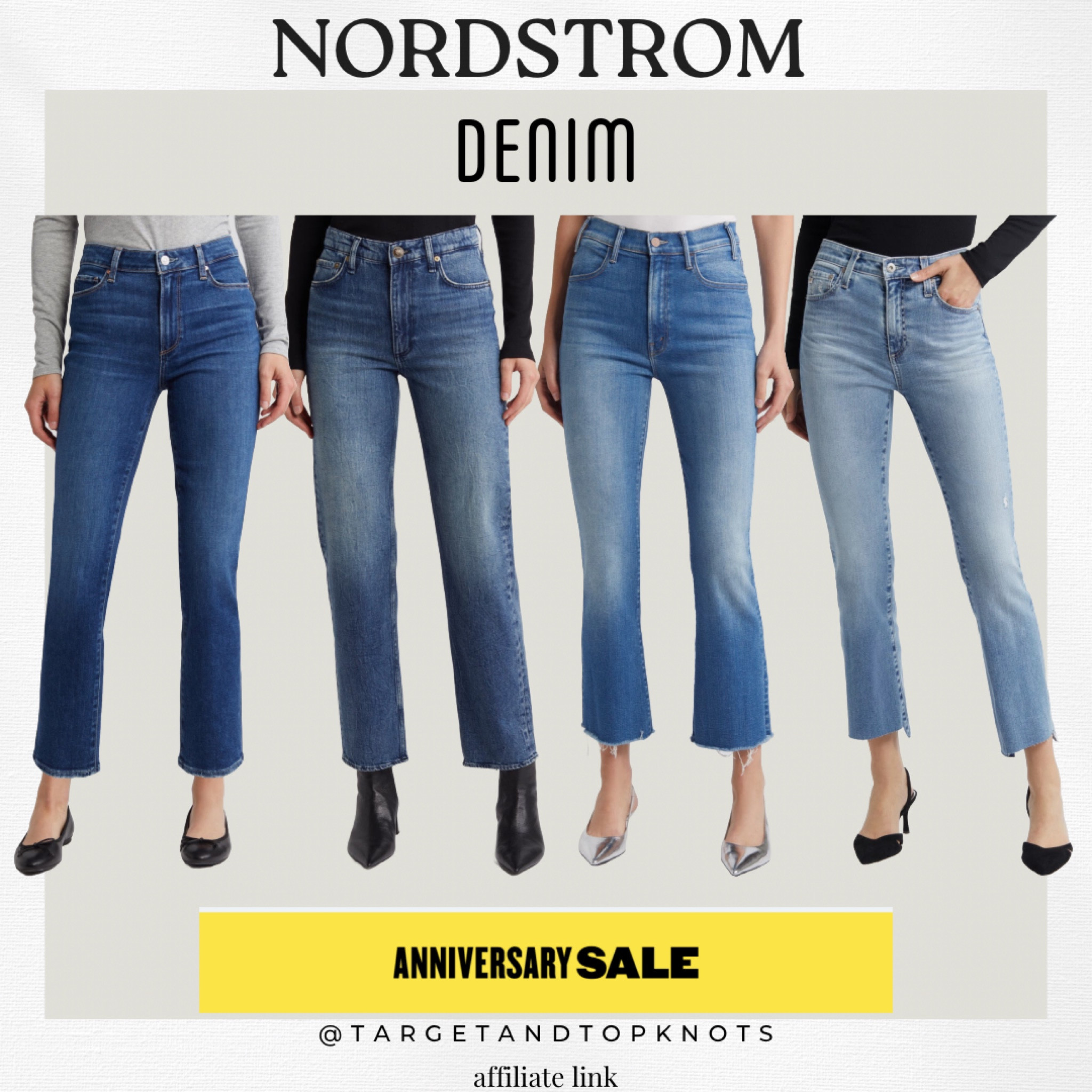 Nordstrom Anniversary Sale- denim 💙💛 I’m a size 29 in most pairs 

Quality denim on sale- definitely worth purchasing! 

#LTKSummerSales #LTKxNSale #LTKMidsize