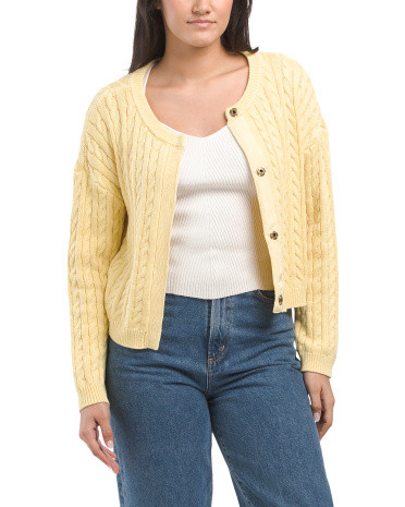 Crosby Hidden Button Sweater | TJ Maxx