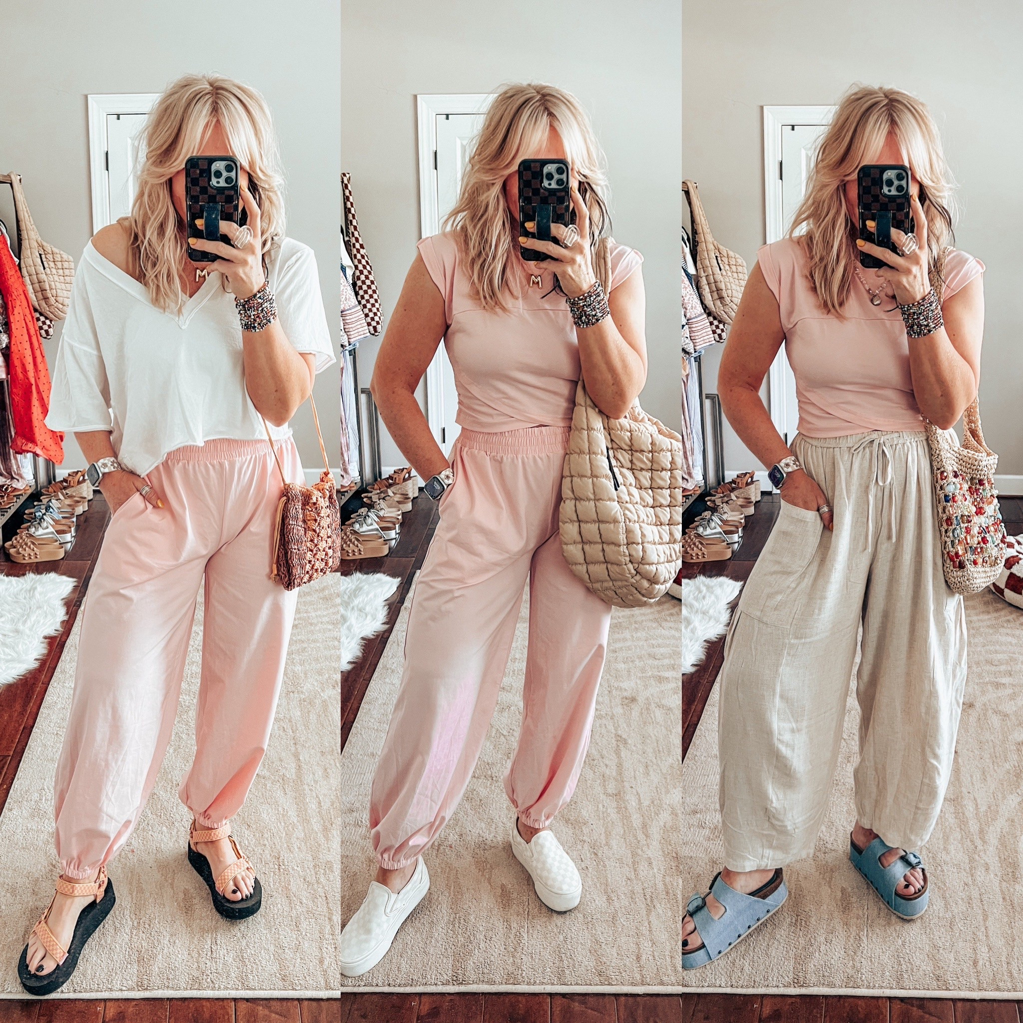 The cutest FP look for less set! 
White tee - M
Linen pants - M


#LTKStyleTip #LTKFindsUnder50 #LTKOver40