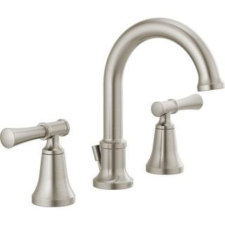 Chamberlain 8 in. Widespread 2-Handle Bathroom Faucet in SpotShield Brushed Nickel | The Home Depot