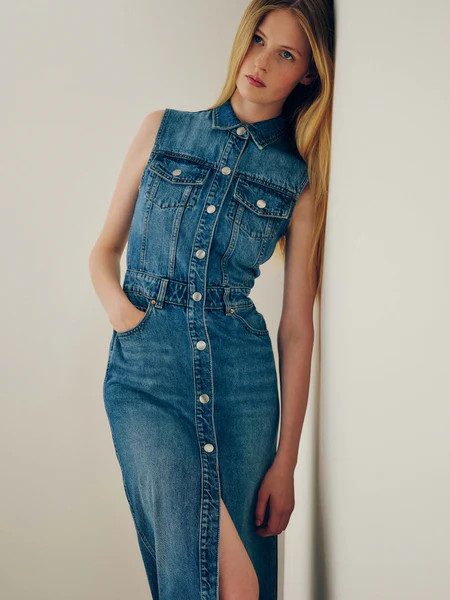 Vest Dress Sleeveless Midi | Endless Sea | DL 1961 Women