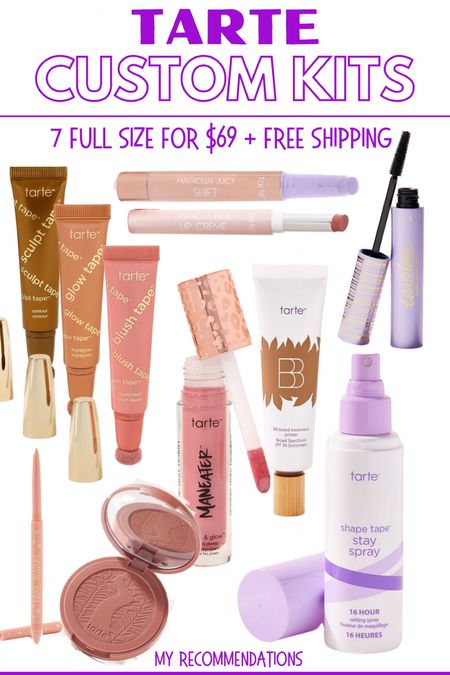 Tart custom kits are back! Grab seven full size products for $69 plus free shipping! Sharing my recommendations and picks!

#LTKStyleTip #LTKBeauty #LTKOver40