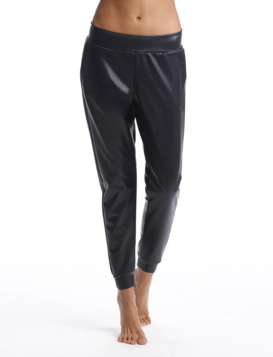 Faux Leather Jogger | Commando®