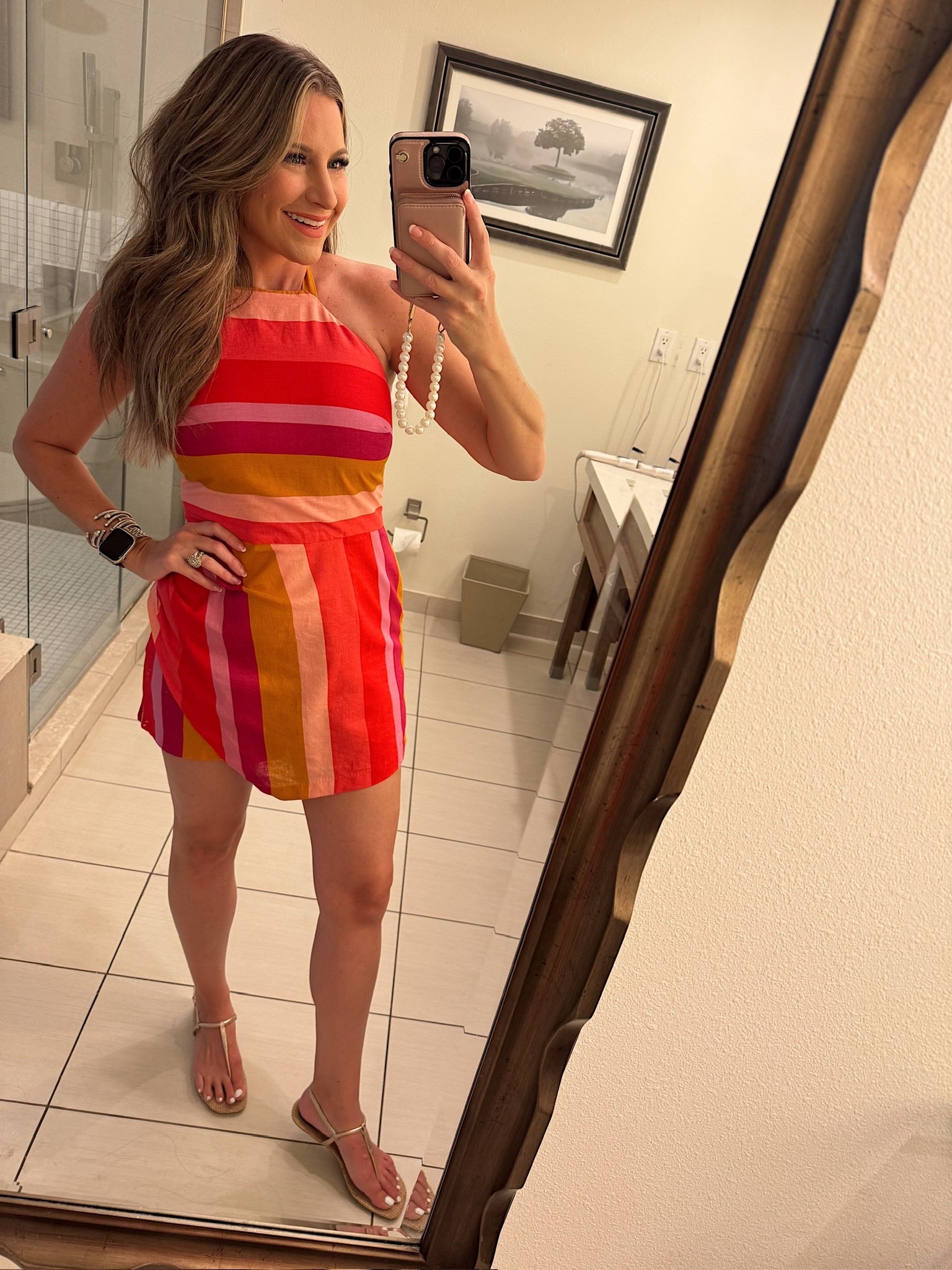 Staycation ootd! In a medium romper from express, sandals and accessories from Amazon- fits tts.

#LTKSaleAlert #LTKSeasonal #LTKStyleTip