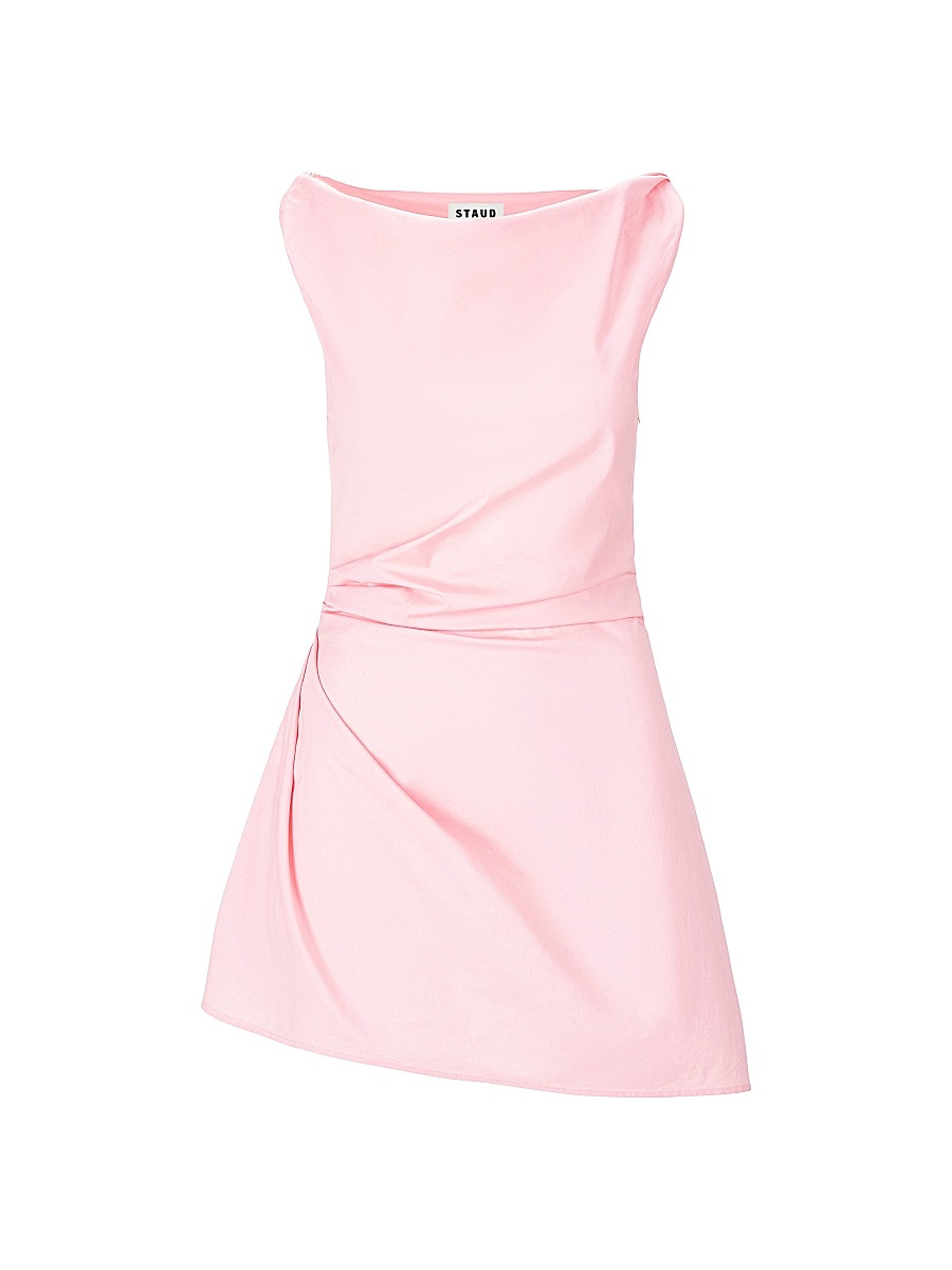 Women's Callie Stretch-Cotton Minidress - Tulip - Size 2 | Saks Fifth Avenue