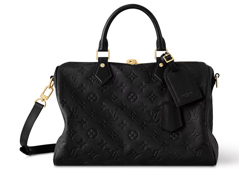 Women's Louis Vuitton Speedy Soft 30 in Black | StockX
