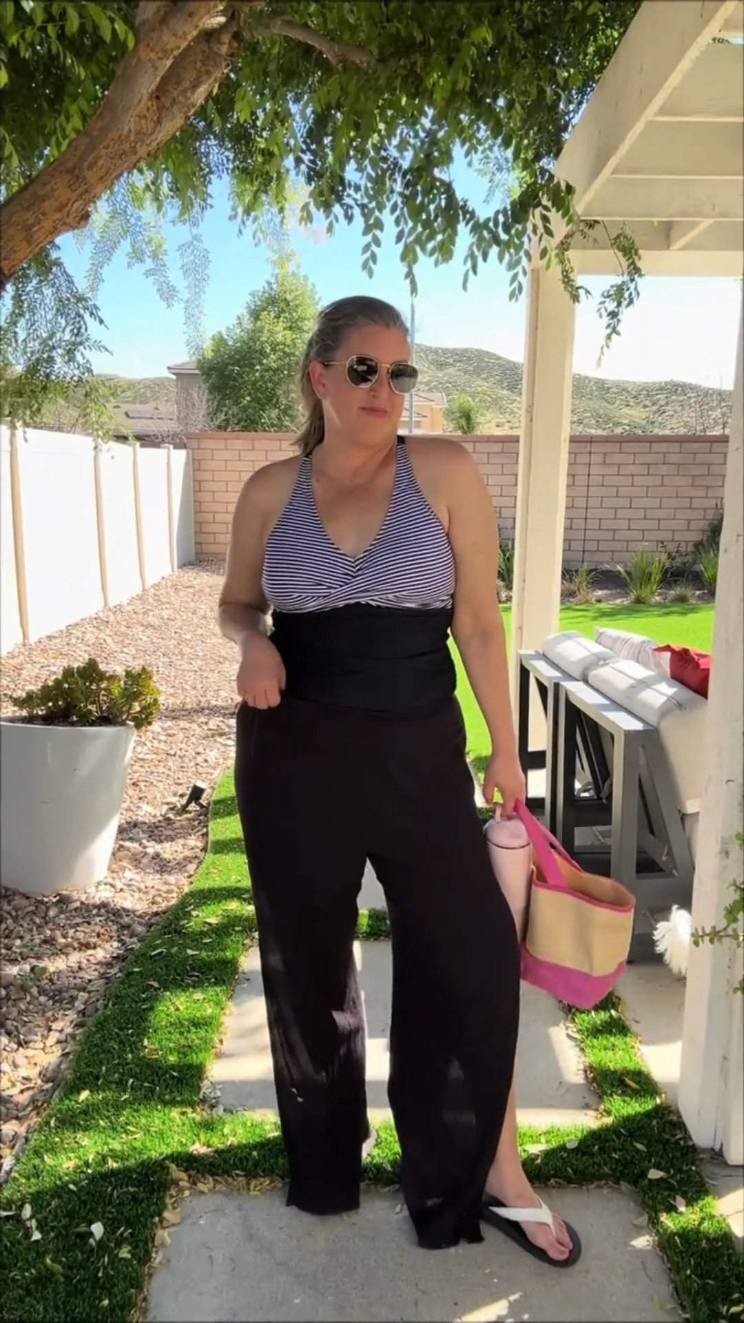 Poolside fit check 

#LTKootd #LTKMidsize #LTKSwim