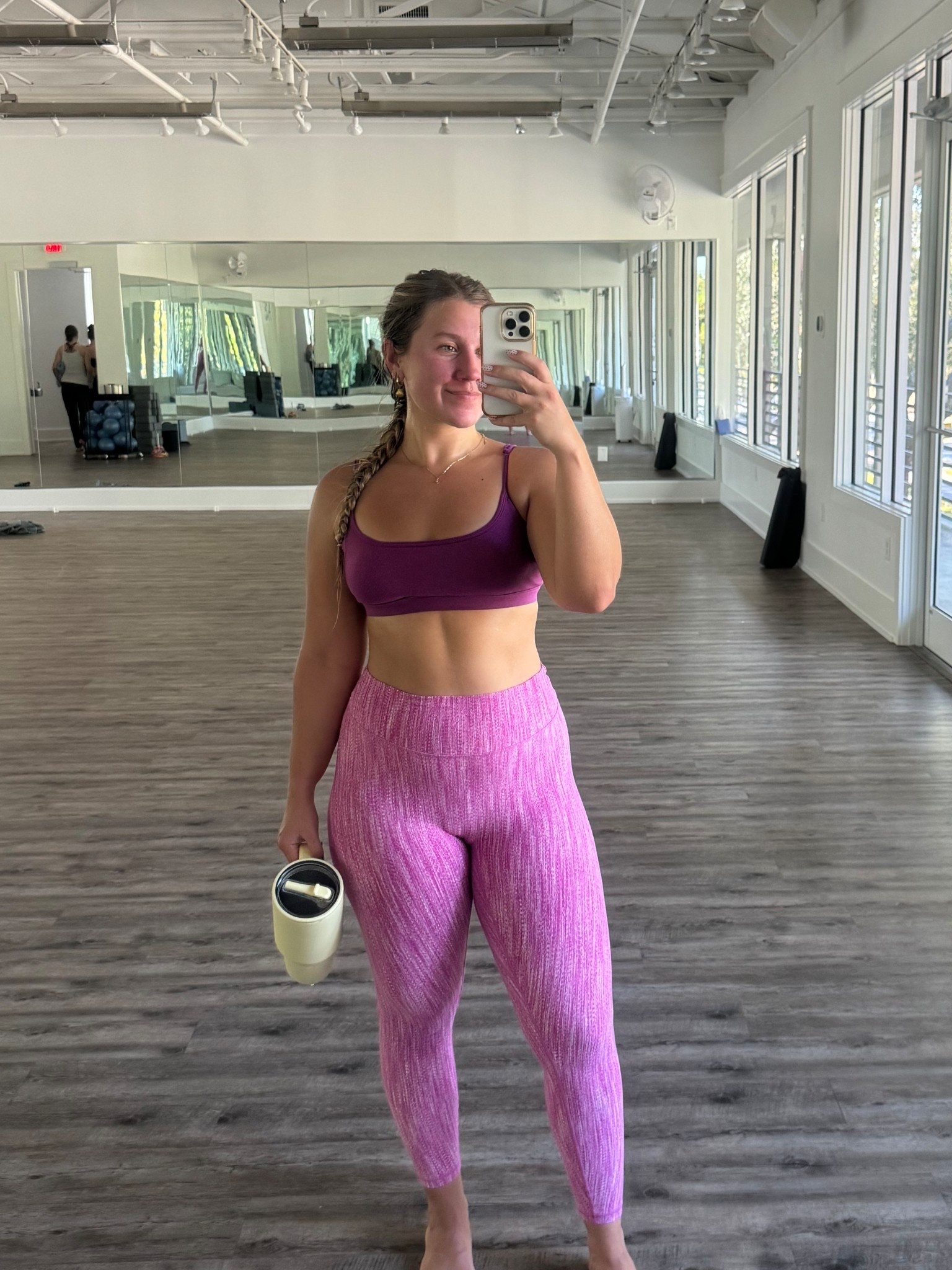 size medium in both! Code danielle to save 💗 

#LTKselfcare #LTKfitnessgoals #LTKActive