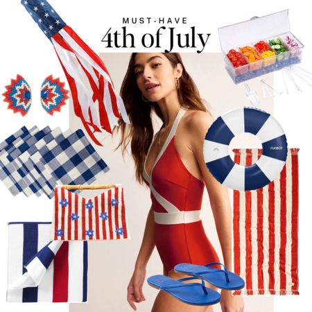 Everything you need for the fourth!

#fourthofjuly #sumnerparty #summwrentertaining # redwhiteblue -#swim #pool #stealsanddeals #july4th #partyinspo

#LTKFindsUnder100 #LTKSummerSales #LTKParties
