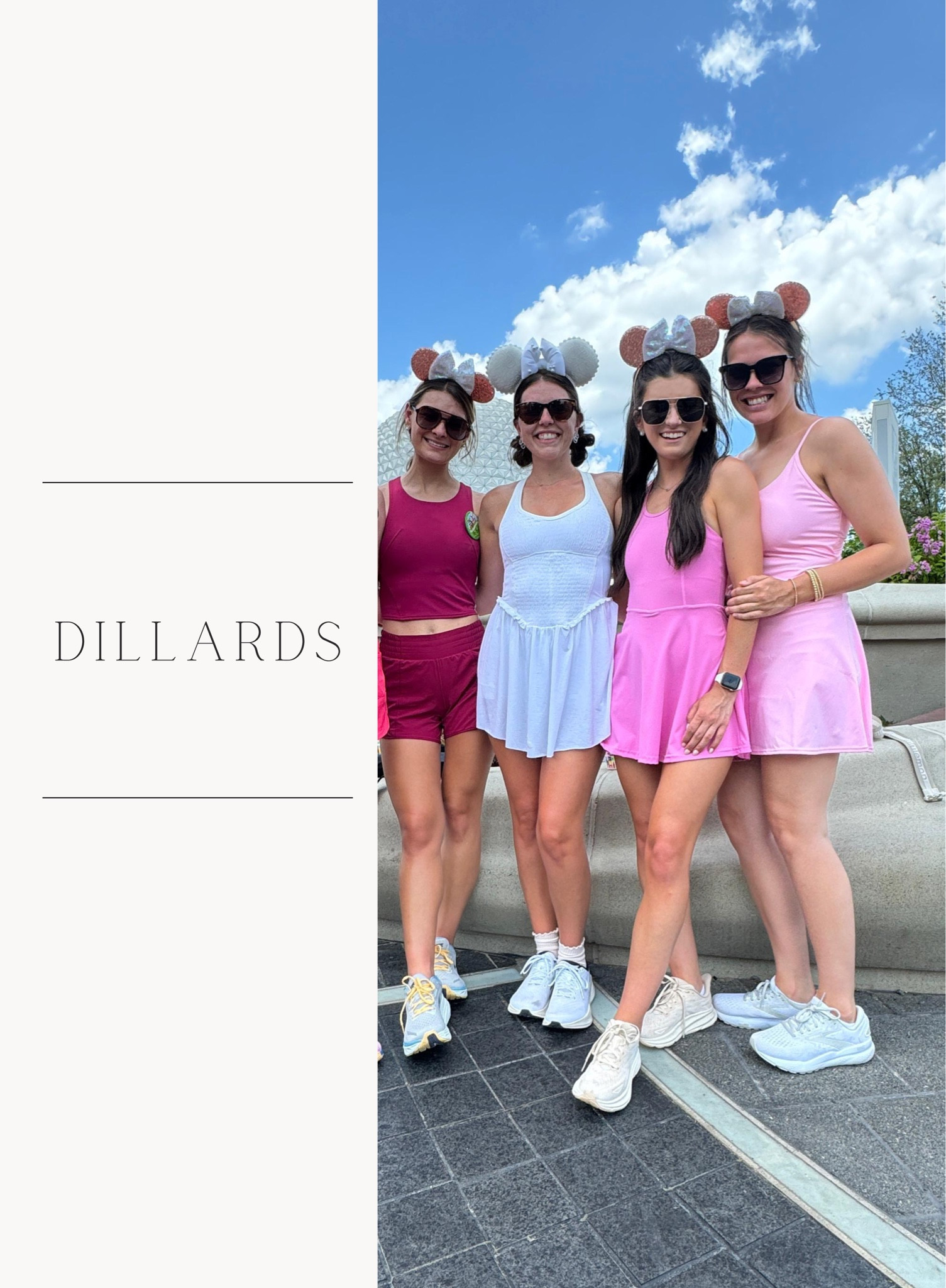 Pink Gianni Bini tennis dress 💗 this was the perfect Disney outfit! 
I ended up buying this dress in a kids size Medium because it was $12 cheaper! I also tried it on the dress in a Juniors size XS and it fit the exact same, if not better! So if you have a smaller chest- definitely go for a kids size! 

| Size: Kids M/Juniors XS | Color: Fushia | 

#LTKFindsUnder50 #LTKActive #LTKStyleTip