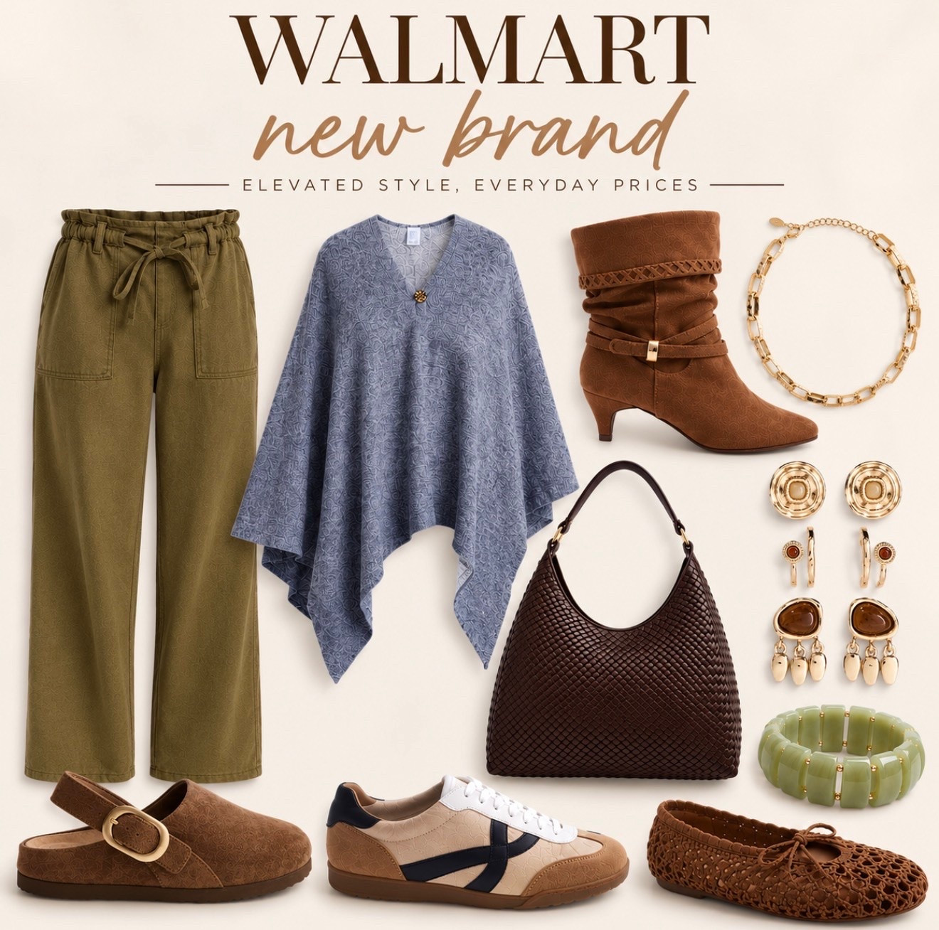 Walmart quietly just released a new clothing + accessory line. Affordable and so fashionable.

#LTKSeasonal #LTKOver40