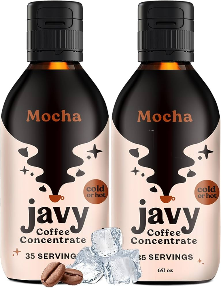 Javy Coffee 35X Cold Brew Coffee Concentrate, Perfect for Instant Iced Coffee, Cold Brewed Coffee... | Amazon (US)
