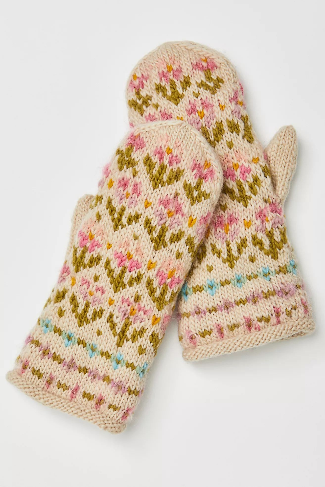 French Knot Leelu Mittens | Free People (Global - UK&FR Excluded)